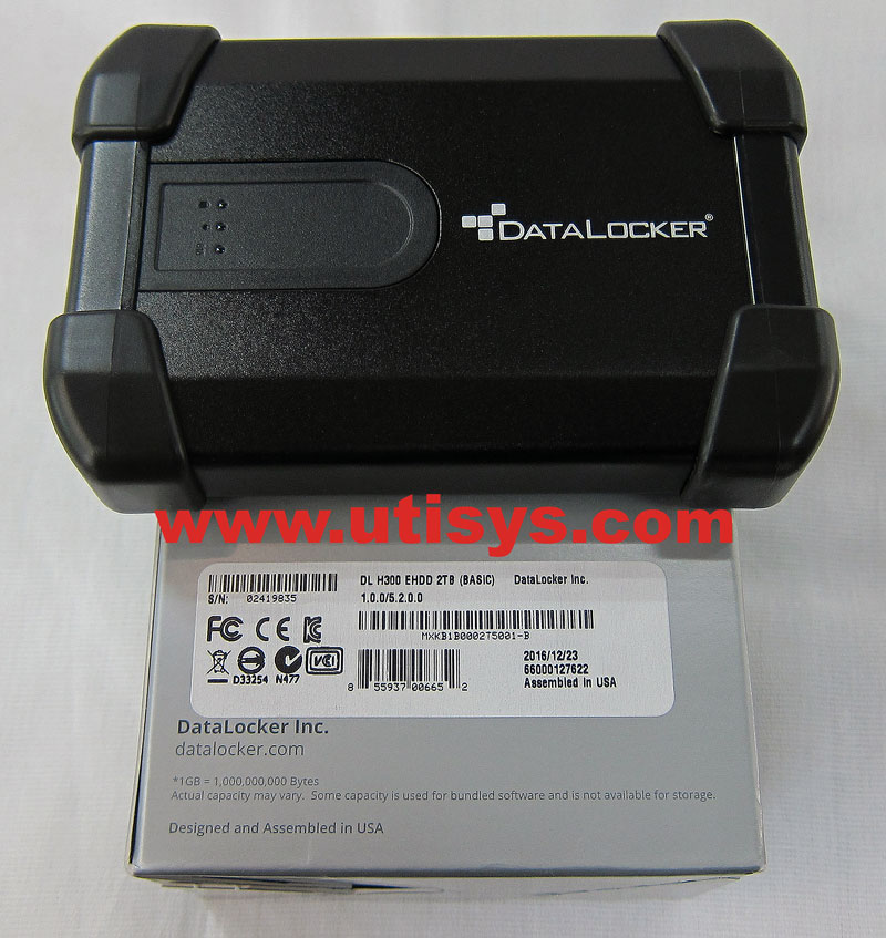 DataLocker 2TB H300 Basic защищенный USB жесткий диск